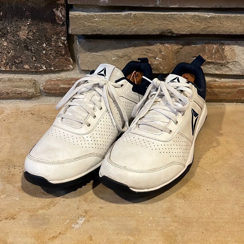 Reebok CXT White Leather Training Sneaker